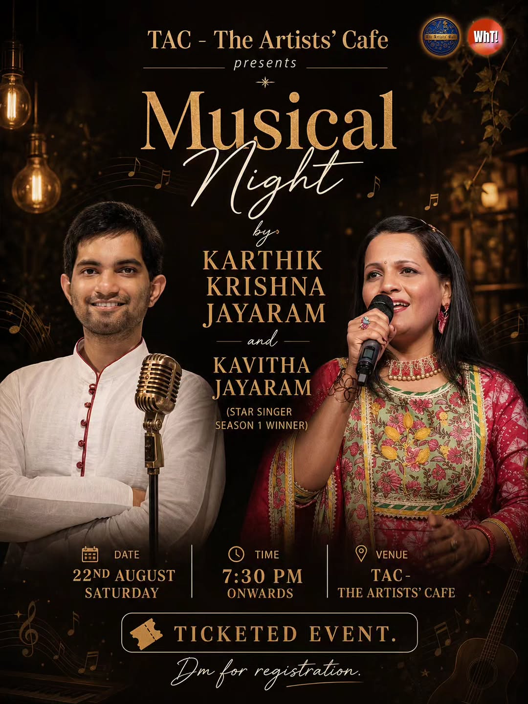 Musical Night ft. Karthik & Kavitha Jayaram - Music in Trivandrum