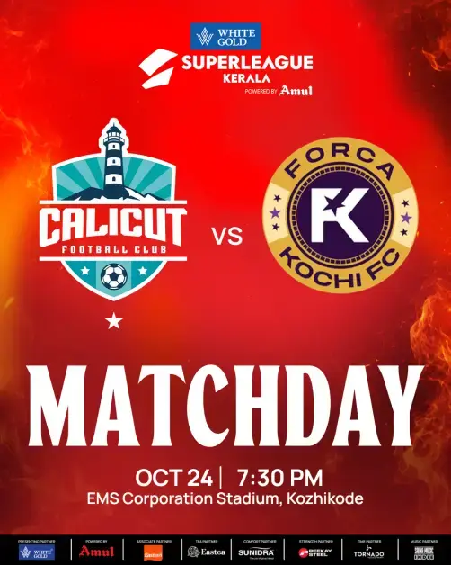 Calicut FC vs Forca Kochi FC | Super League Kerala - Sports in Kozhikode
