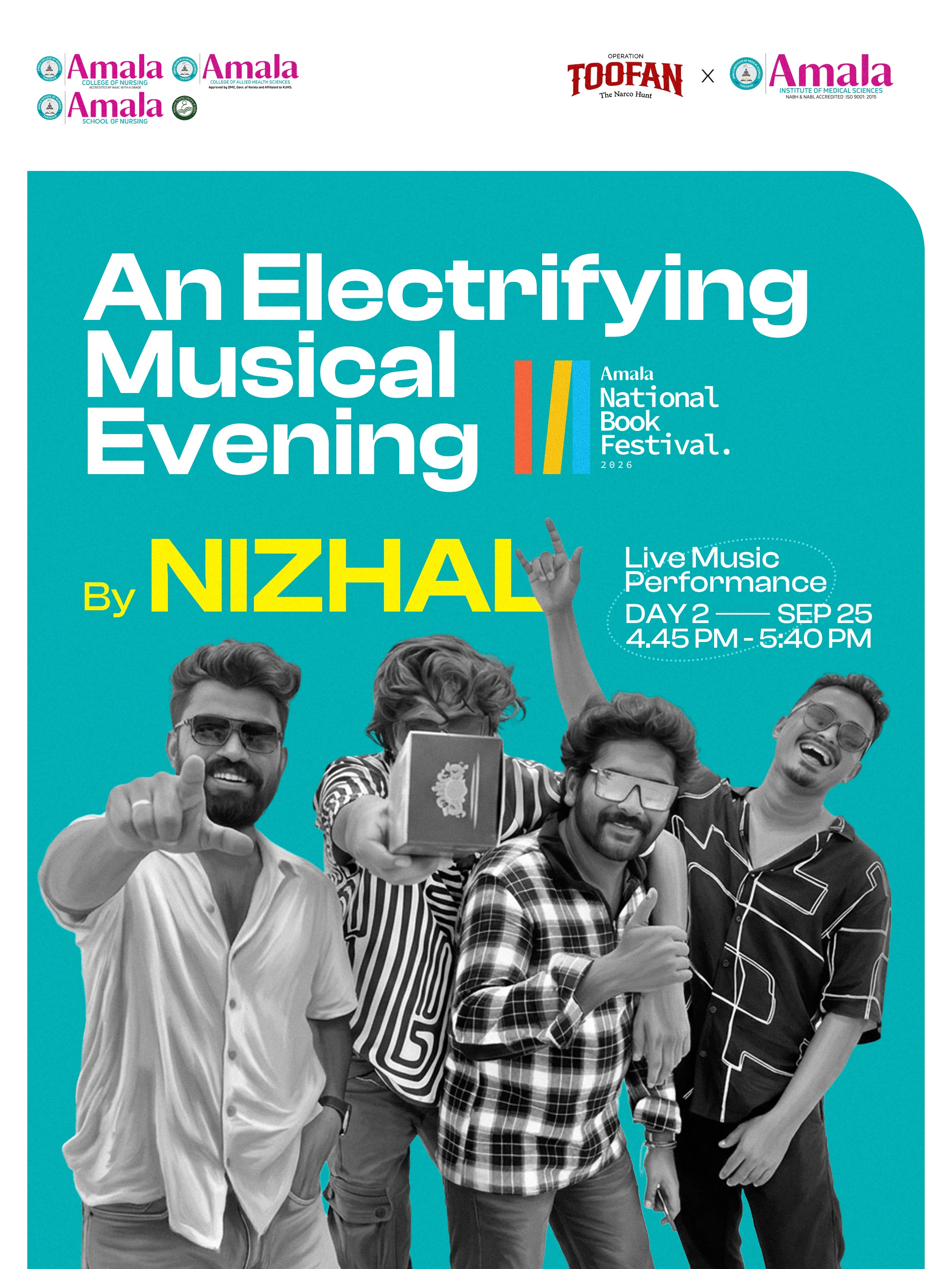An Electrifying Musical Evening by Nizhal - Music in Thrissur