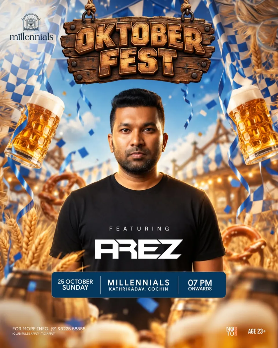 OKTOBERFEST ft. AREZ - Music in Kochi