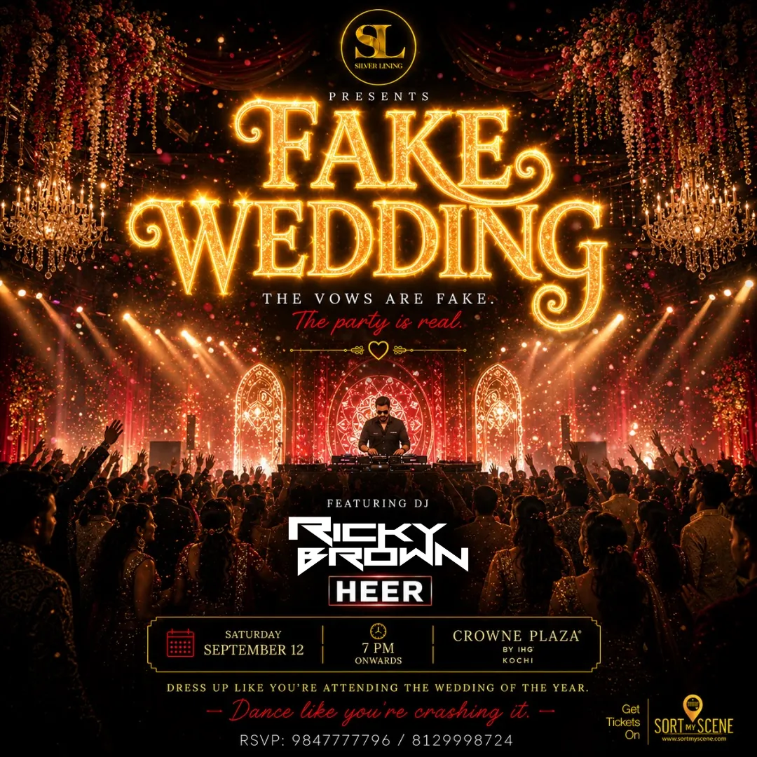 Fake Wedding ft. DJ Ricky Brown & Heer - Music in Kochi