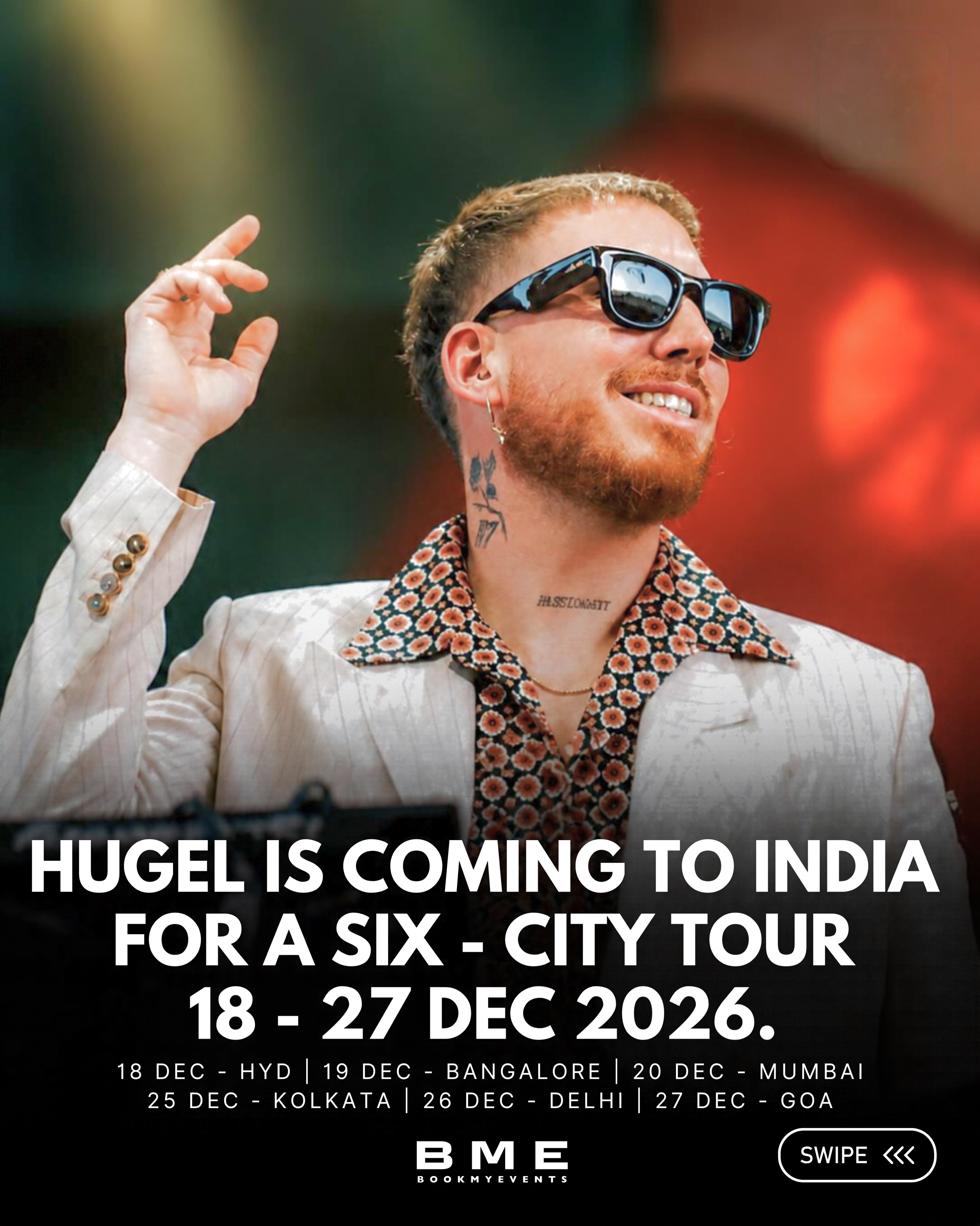 HUGEL India Tour 2026 | Mumbai - Music in Mumbai