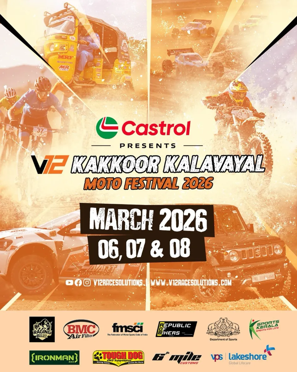 V12 Kakkoor Kalavayal Moto Festival 2026 - Sports in Kochi