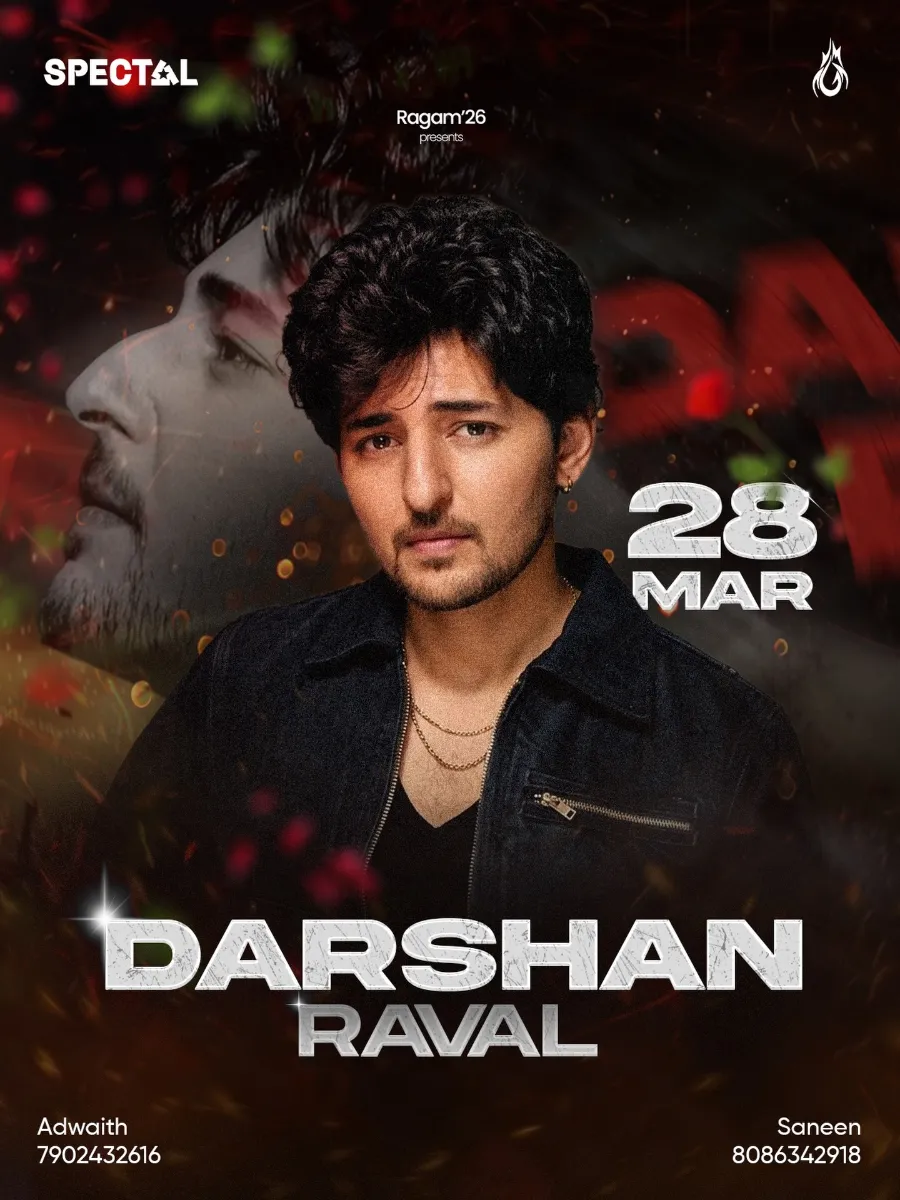 Darshan Raval at Ragam '26 - Music in Calicut