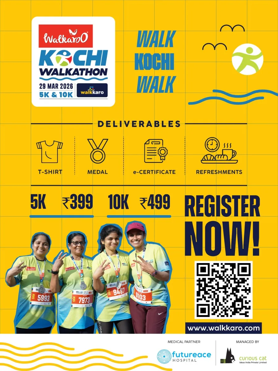 Walkaroo Kochi Walkathon 2026 - Sports in Kochi