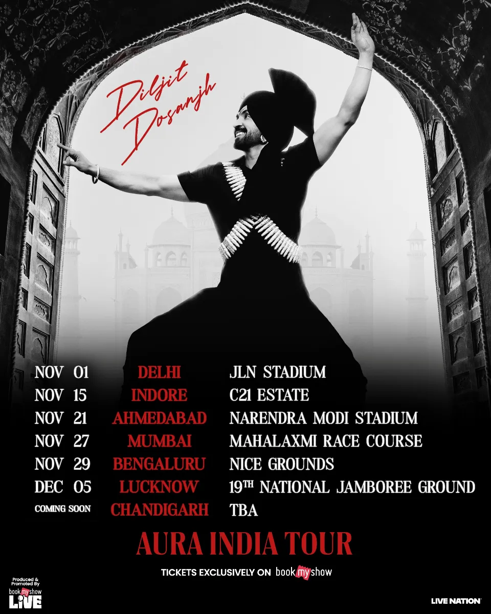 Diljit Dosanjh - AURA INDIA TOUR 2026 | Delhi - Music in Delhi