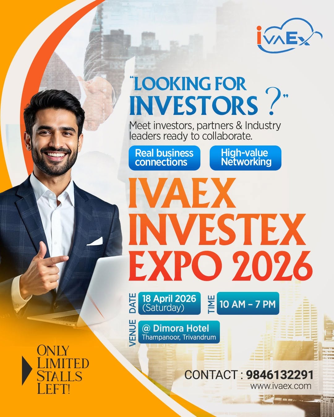 IVAEX INVESTEX EXPO 2026 - Expo in Trivandrum