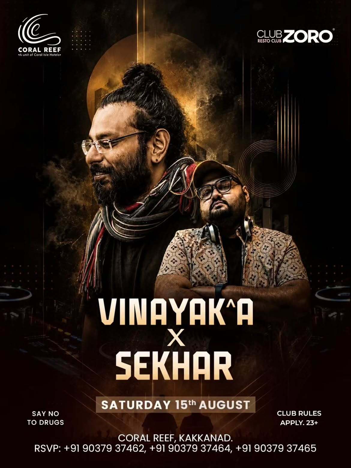 VINAYAK^A x SEKHAR - Music in Kochi