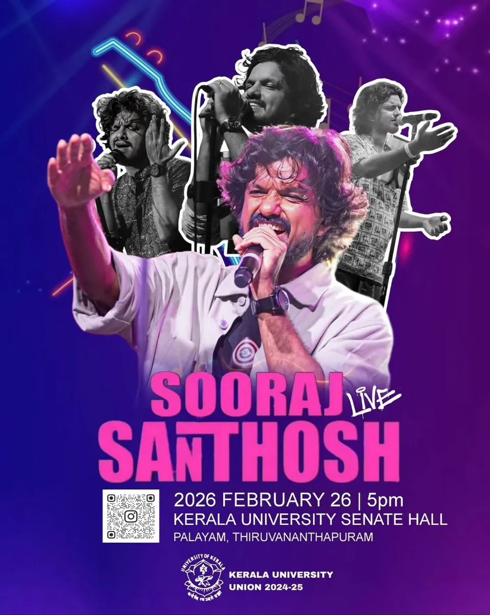 Sooraj Santhosh Live - Music in Trivandrum