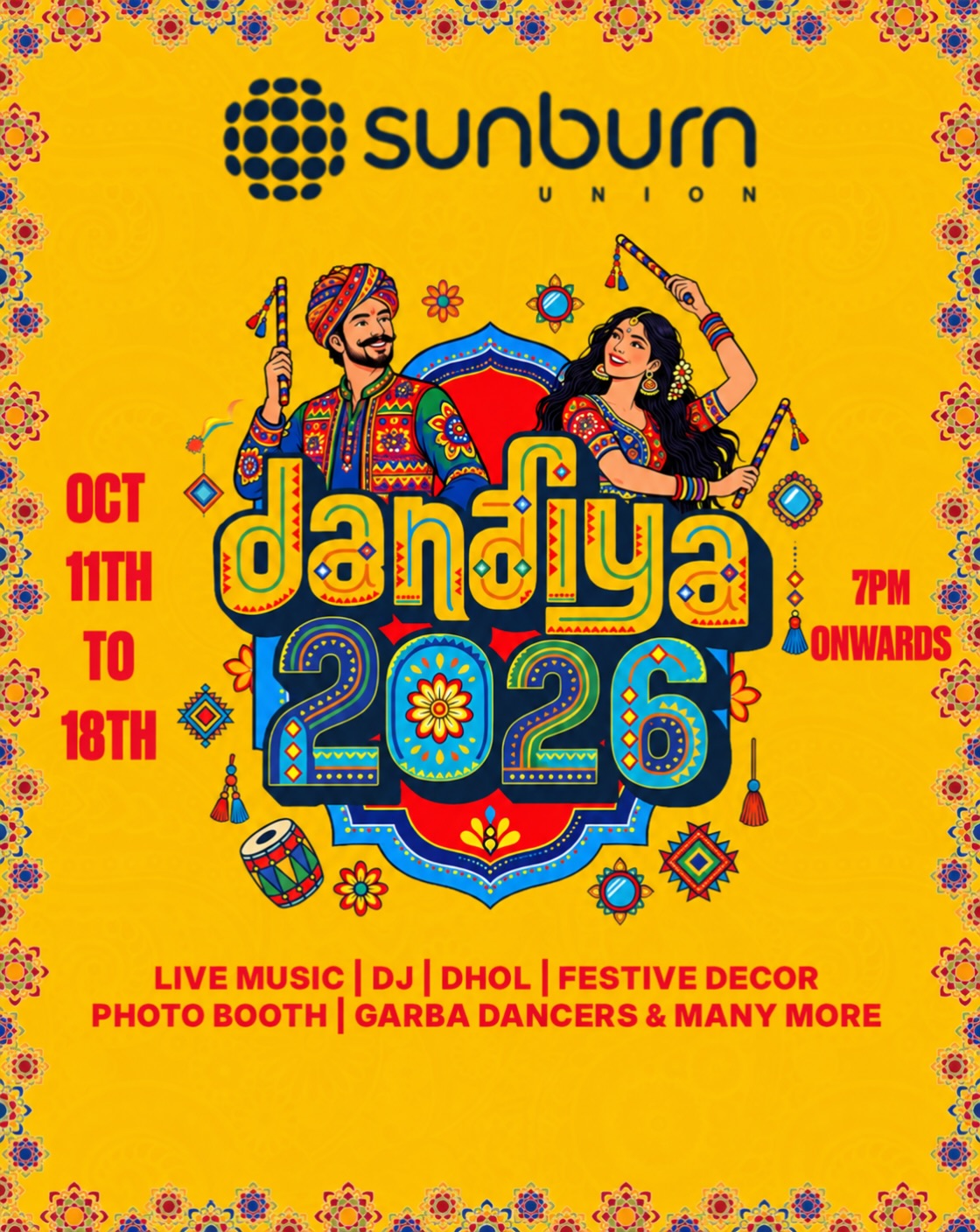 Dandiya 2026 - Festival in Bangalore
