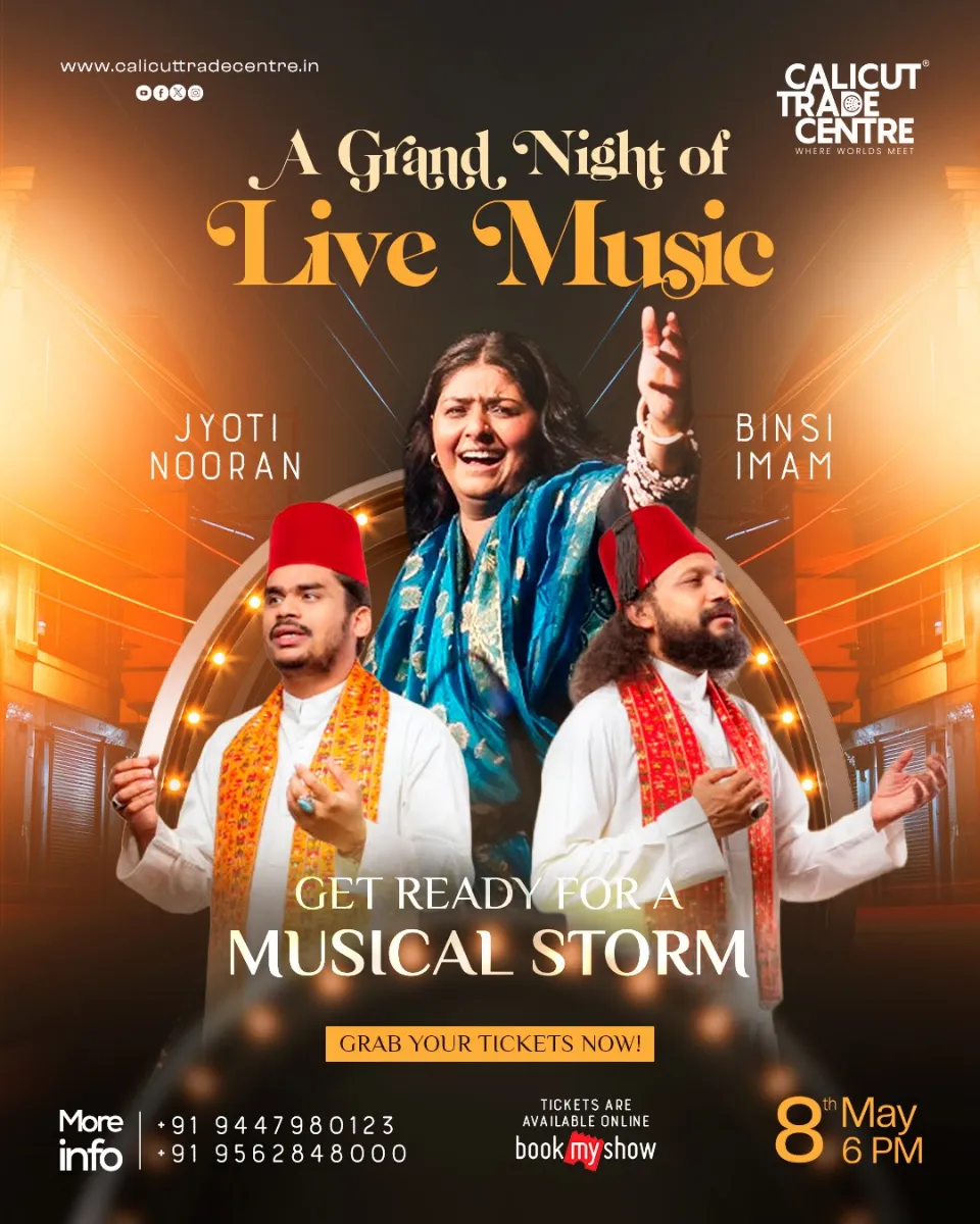 Jyoti Nooran Live Music Concert | Binsi Imam Live - Music in Kozhikode
