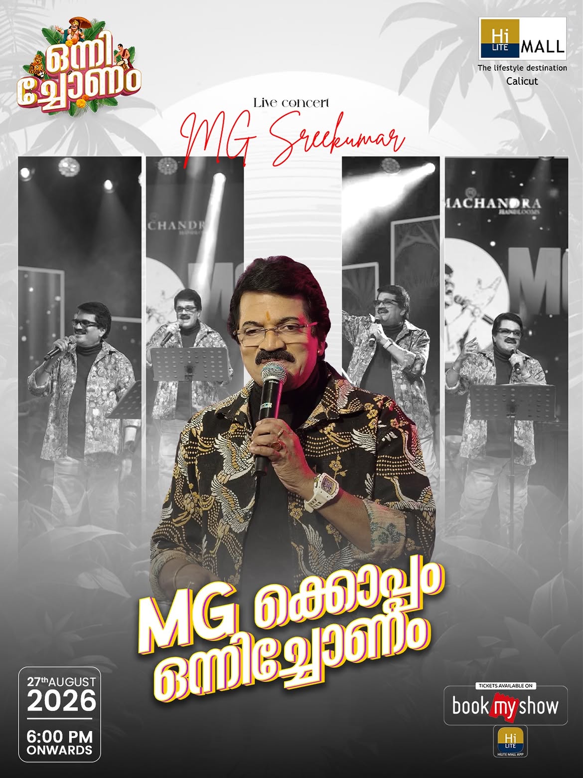 MG Sreekumar Live - Music in Kozhikode
