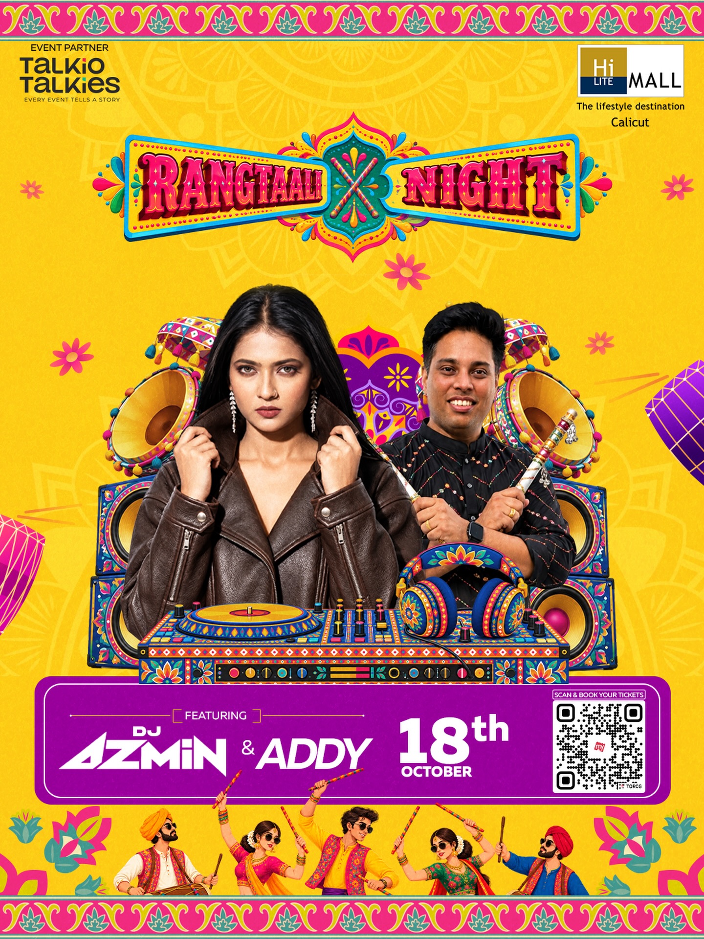 Rangtali Night ft. DJ Azmin & ADDY - Music in Kozhikode