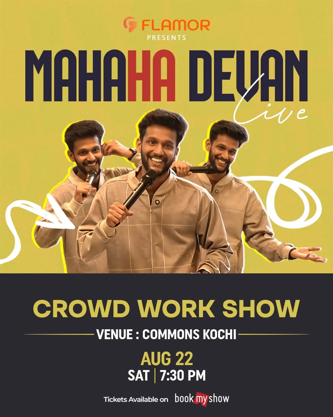 MaHaHadevan Live Crowd Work Show - Comedy in Kochi