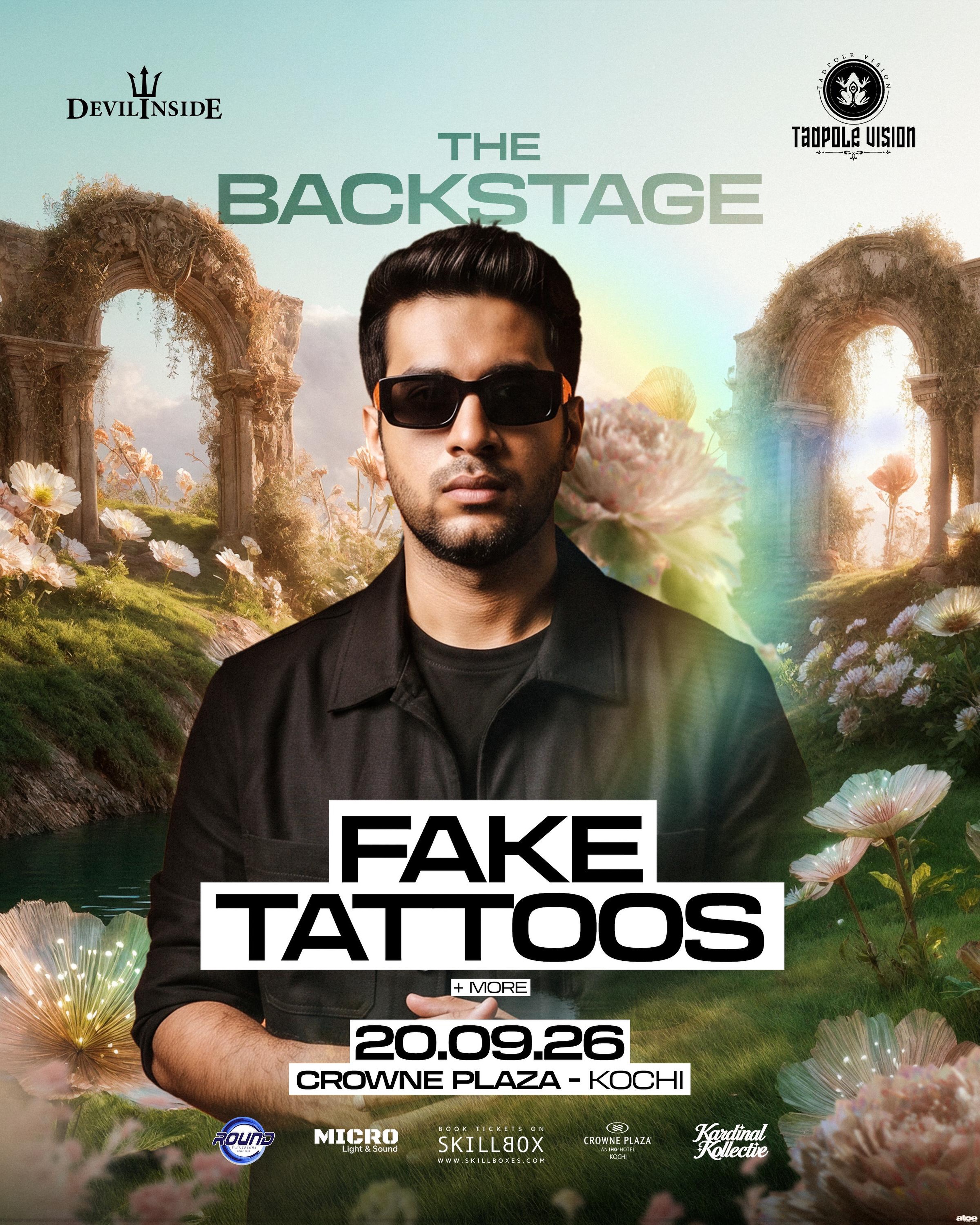 The Backstage ft. Fake Tattoos - Music in Kochi