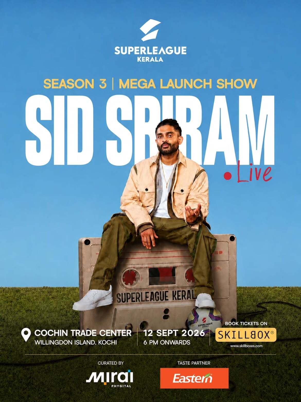 Sid Sriram Live - Music in Kochi