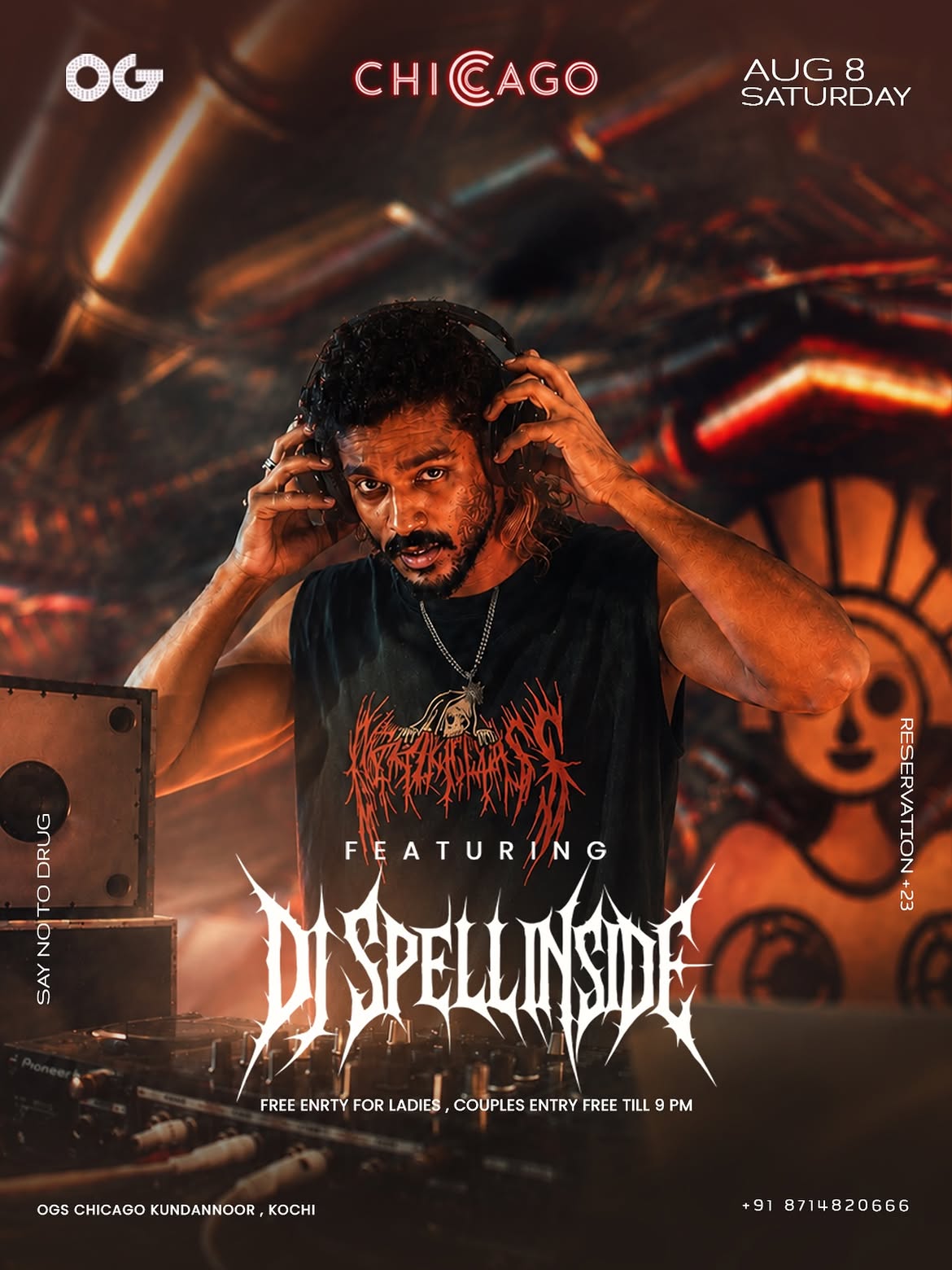 DJ Spell Inside Live - Music in Kochi
