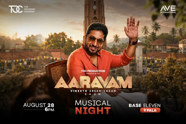 AARAVAM - VINEETH SREENIVASAN SHOW - Music in Kottayam