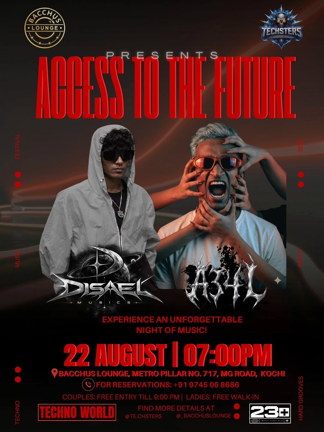 ACCESS TO THE FUTURE ft. Disael Musics & A34L - Music in Kochi