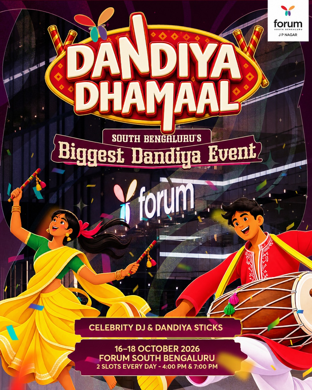 Dandiya Dhamaal - Festival in Bangalore