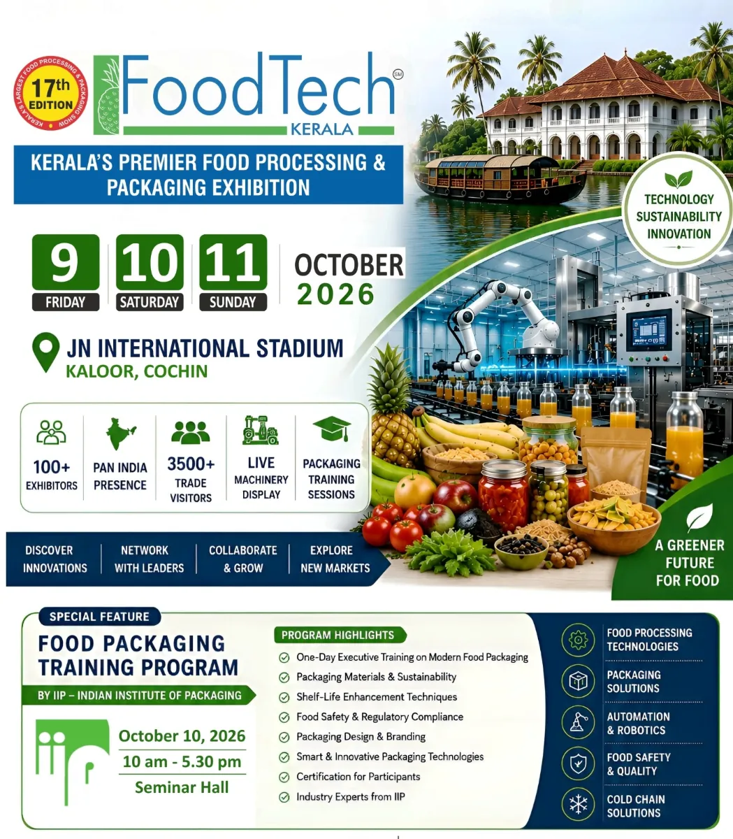 FoodTech Kerala 2026 - Expo in Kochi