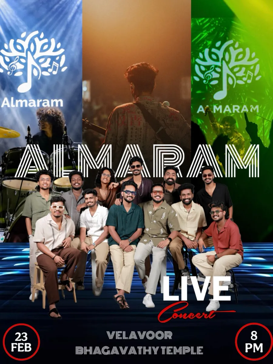 ALMARAM Live Concert - Music in Trivandrum