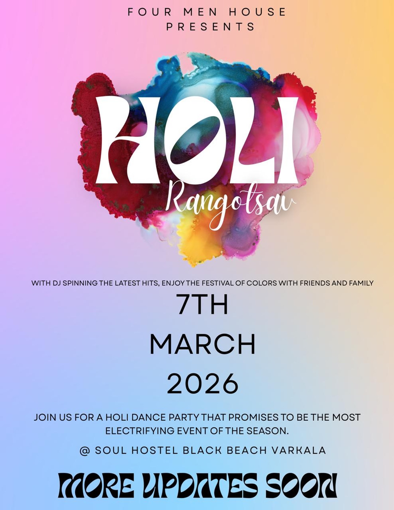 Holi Rangotsav - Festival in Trivandrum