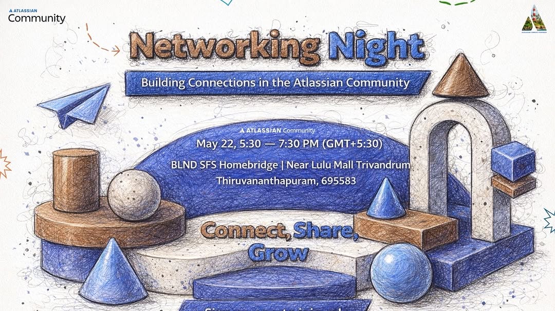 Networking Night: Building Connections in the Atlassian Community - Tech in Trivandrum