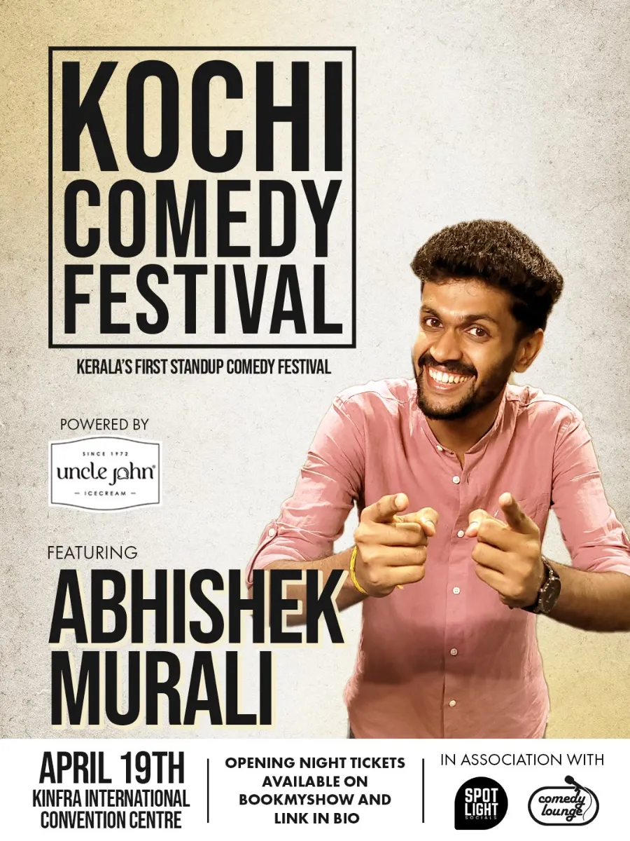 Abhishek Murali Stand-up Comedy Show at Kochi Comedy Festival - Comedy in Kochi