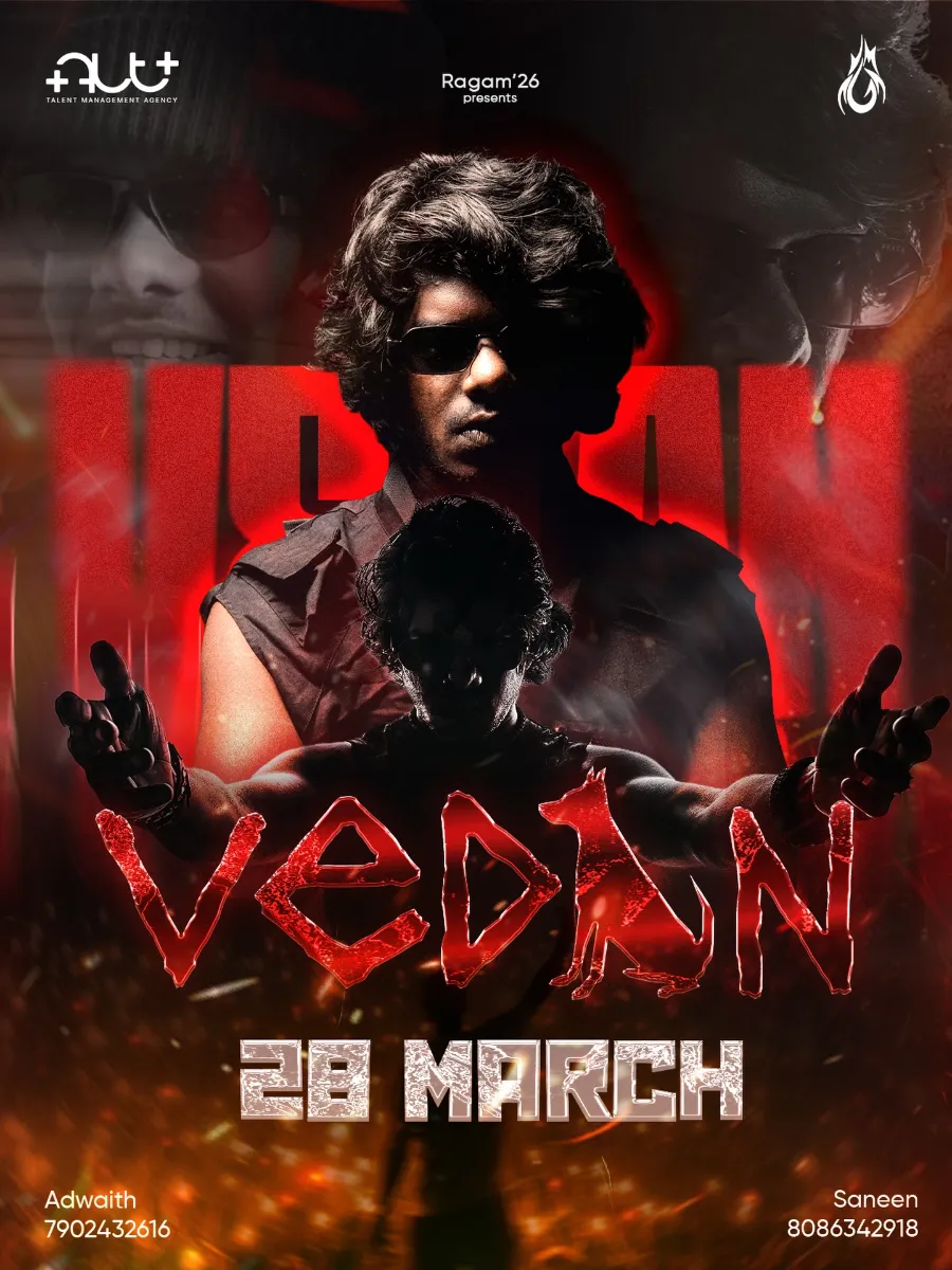 Vedan Live at Ragam '26 - Music in Calicut