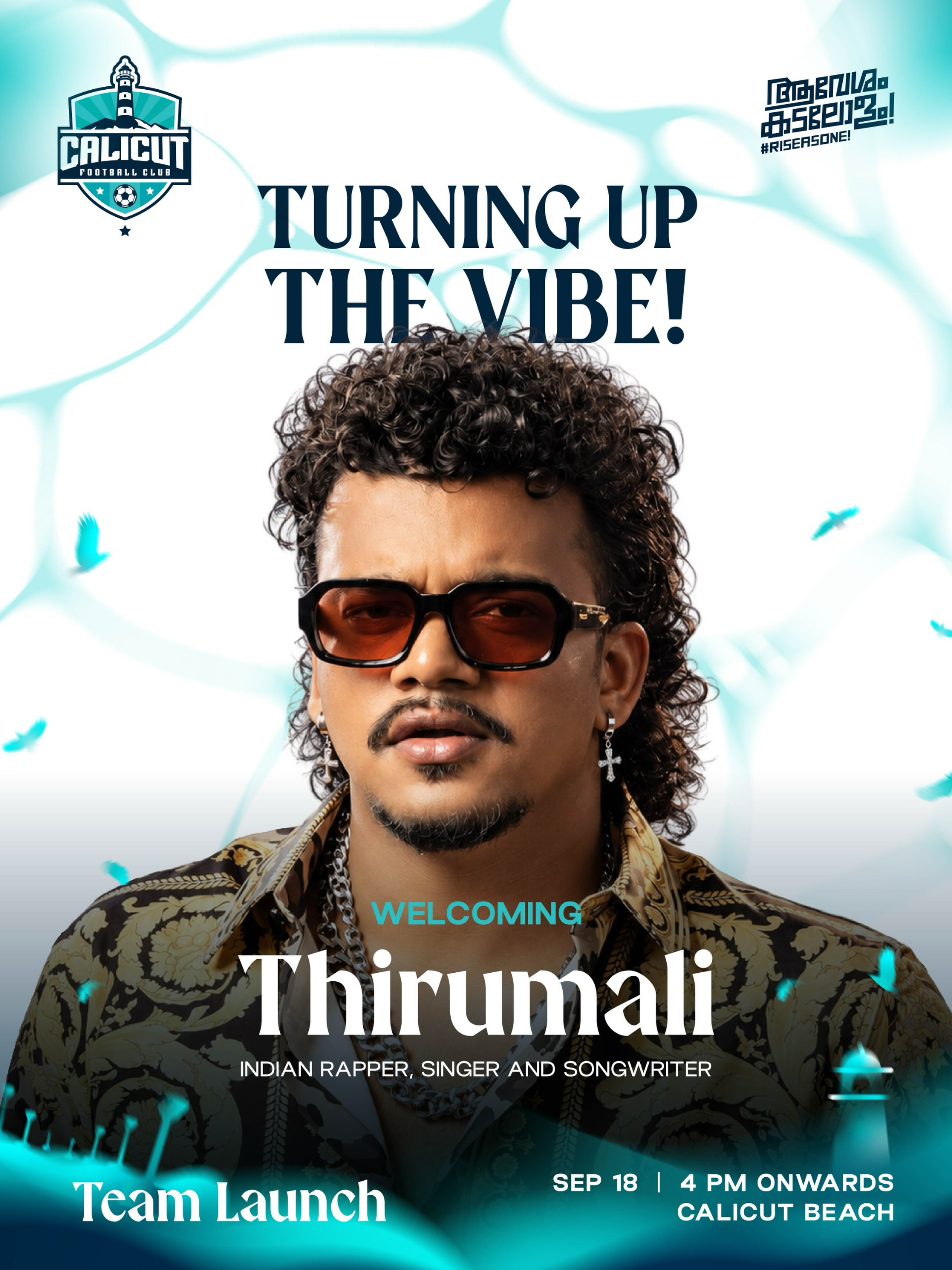 Calicut FC Team Launch ft. Thirumali - Music in Kozhikode