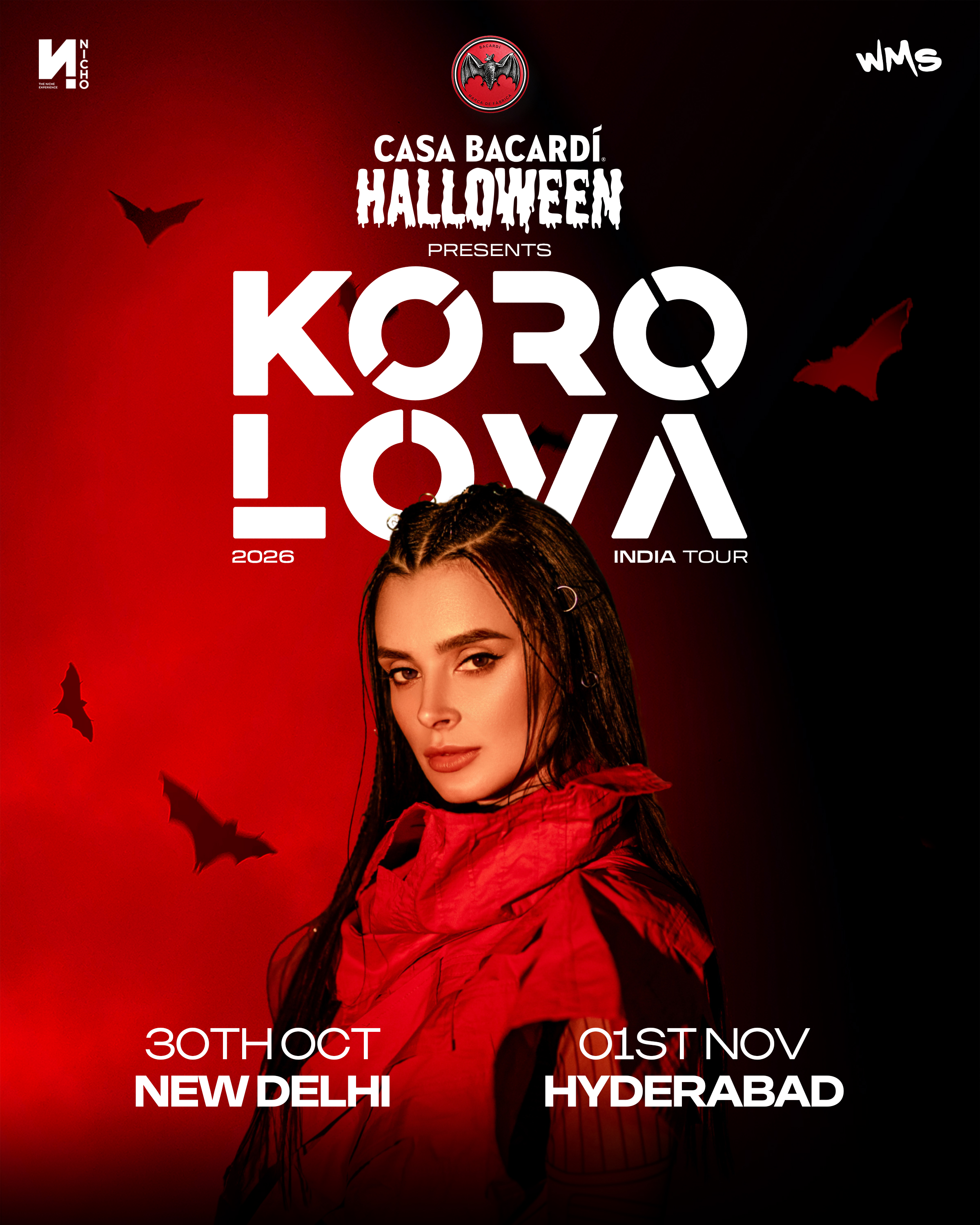Korolova India Tour 2026 | Hyderabad - Music in Hyderabad