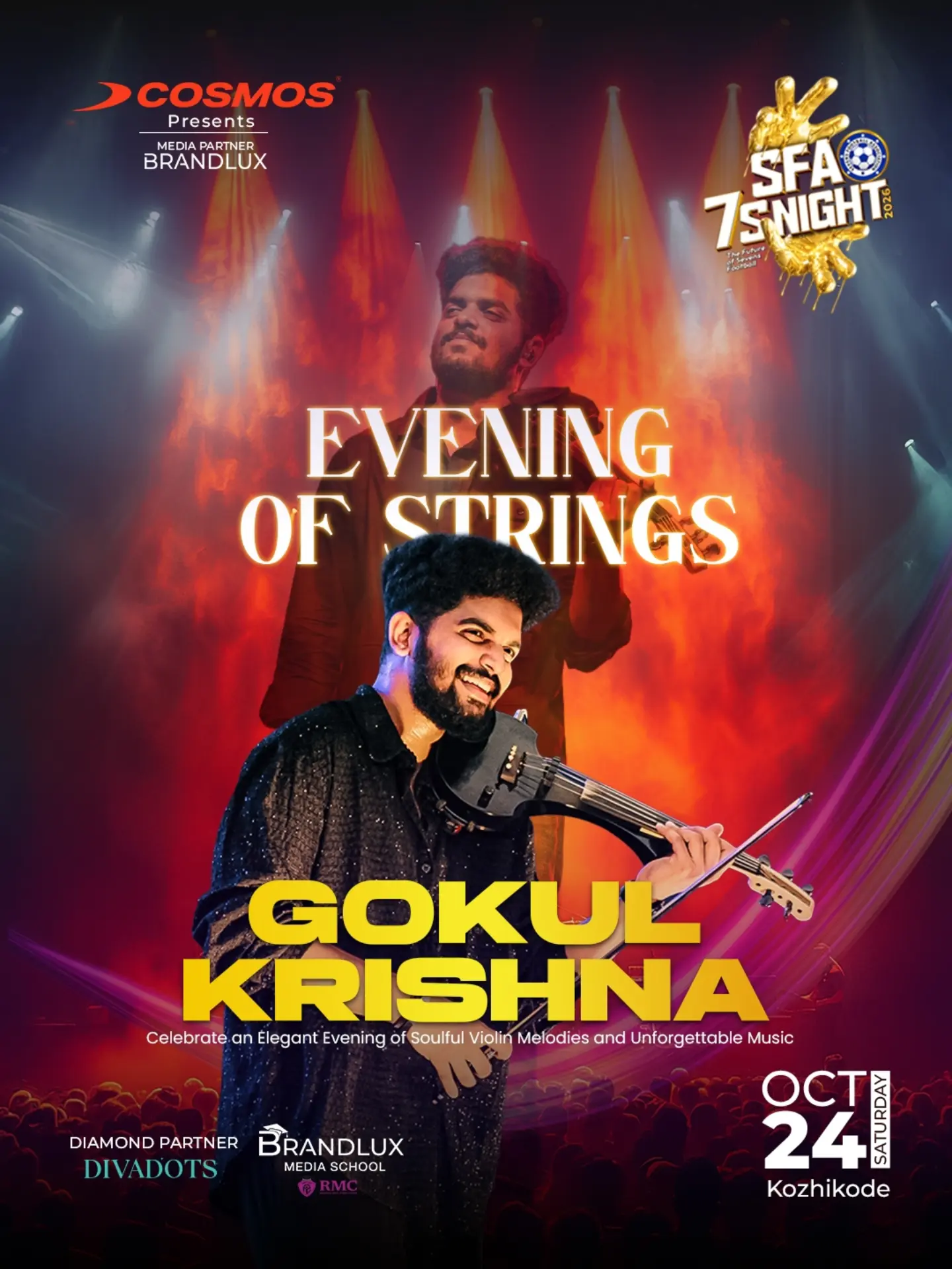 Gokul Krishna at SFA 7’s Night 2026 - Music in Kozhikode
