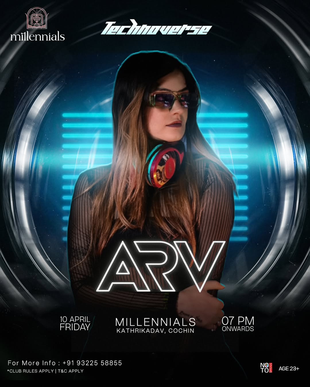 TECHNOVERSE ft. DJ ARV - Music in Kochi